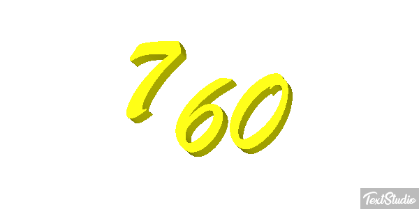 760 Efecto de texto