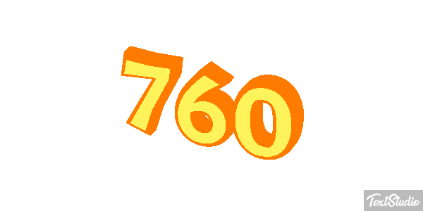 760 Efecto de texto