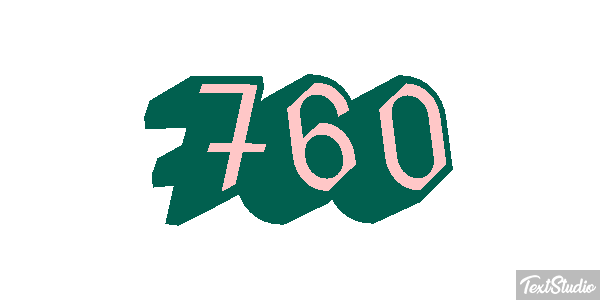 760 Efecto de texto
