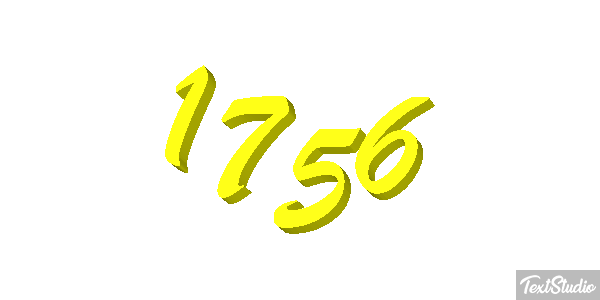 1756 Text effect