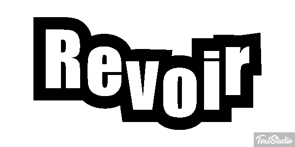 Revoir Effet de texte
