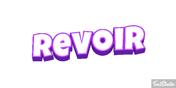 Revoir Effet de texte