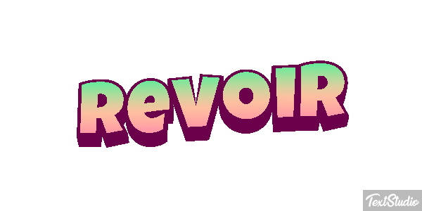 Revoir Effet de texte