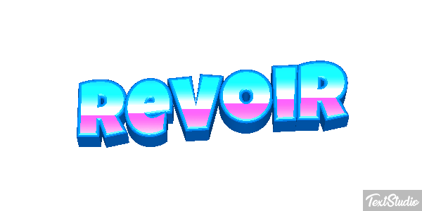 Revoir Effet de texte