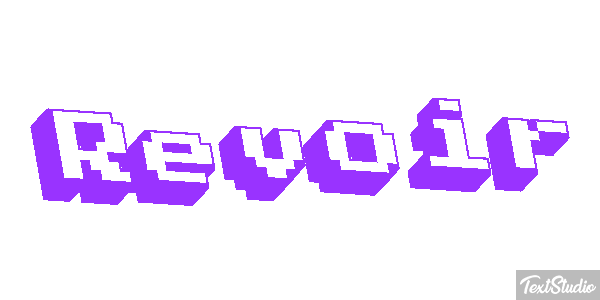 Revoir Effet de texte