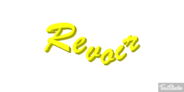 Revoir Effet de texte