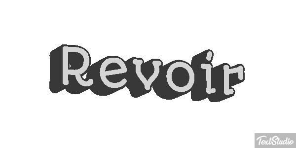 Revoir Effet de texte