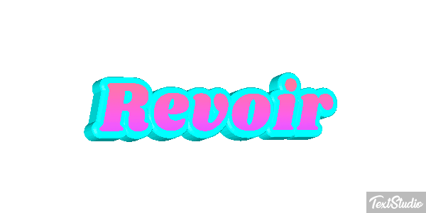 Revoir Effet de texte