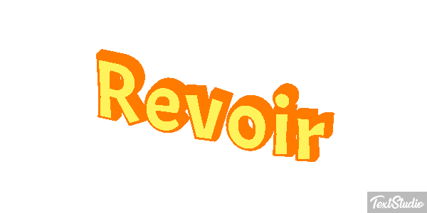 Revoir Effet de texte