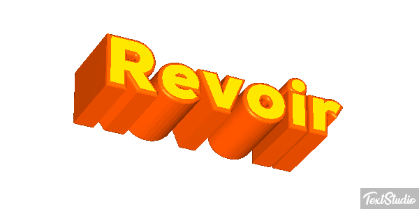 Revoir Effet de texte