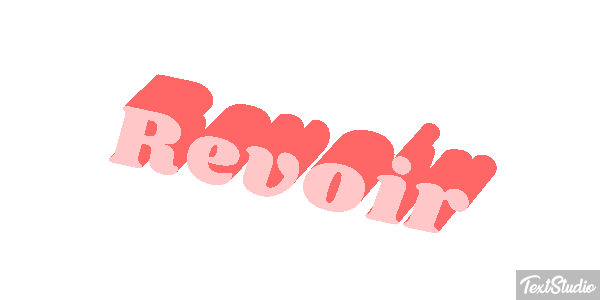 Revoir Effet de texte