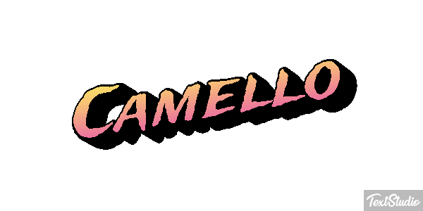 Camello Texteffekt