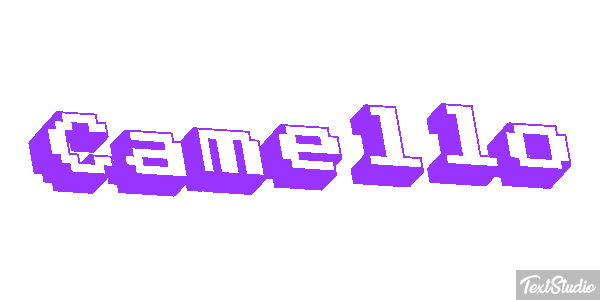 Camello Texteffekt