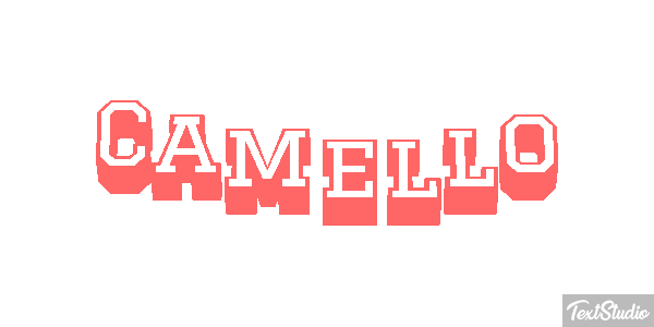 Camello Texteffekt