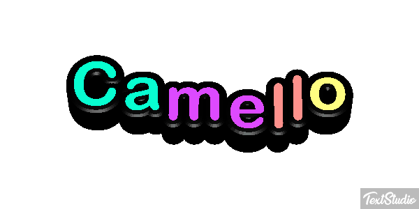 Camello Texteffekt
