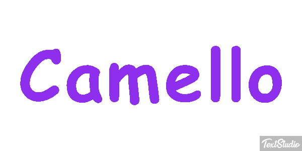 Camello Texteffekt