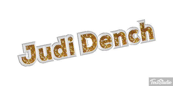 Judi Dench Efeito do texto