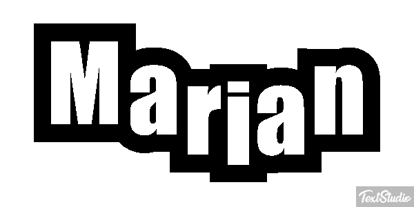Marian Efecto de texto