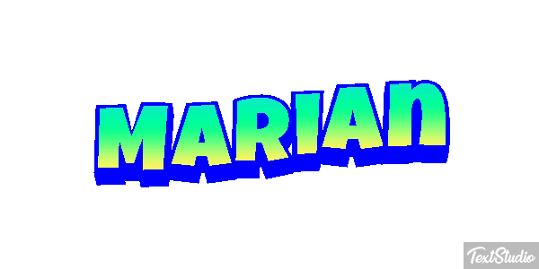 Marian Efecto de texto