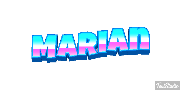 Marian Efecto de texto