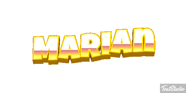 Marian Efecto de texto