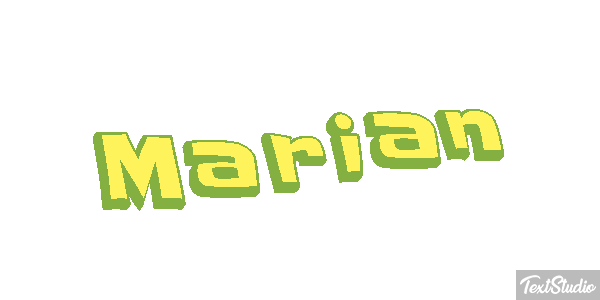 Marian Efecto de texto