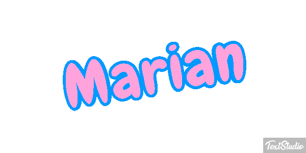 Marian Efecto de texto