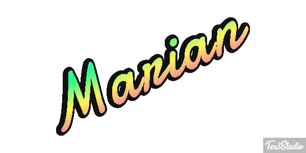 Marian Efecto de texto