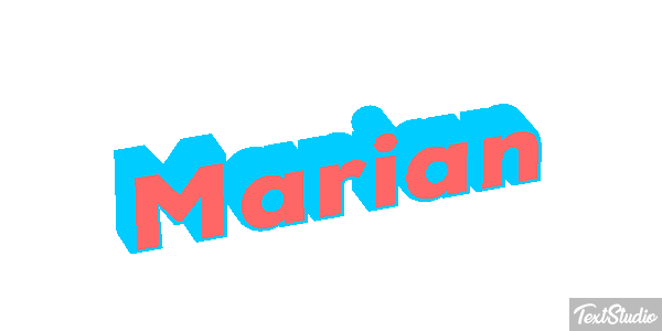 Marian Efecto de texto