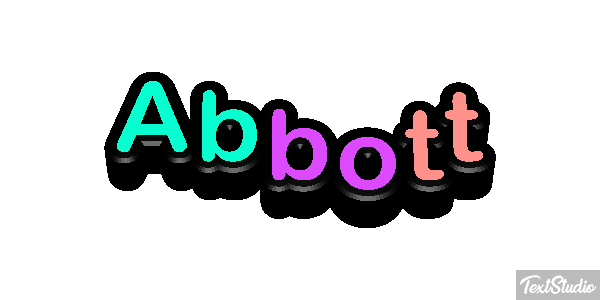 Abbott Text effect