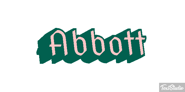 Abbott Text effect