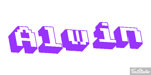 Alwin Effet de texte