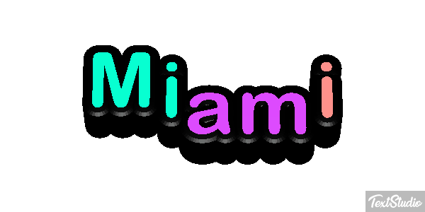 Miami Efekt tekstowy