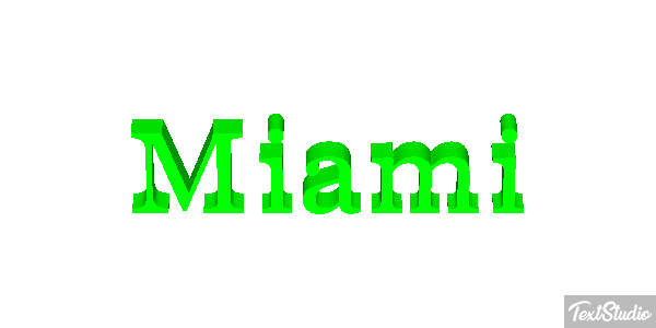 Miami Efekt tekstowy