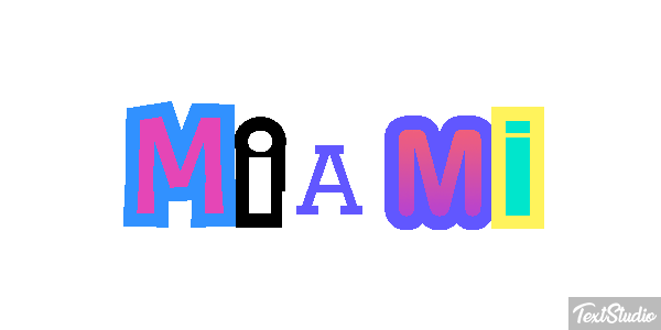 Miami Efekt tekstowy