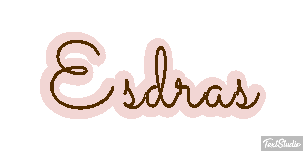 Esdras テキスト効果