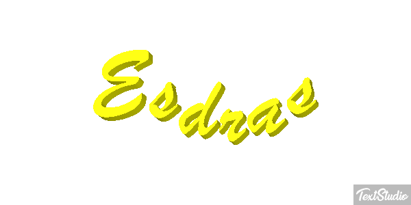 Esdras テキスト効果