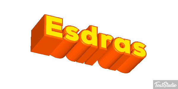 Esdras テキスト効果