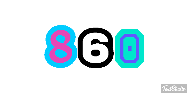 860 Effetto testo