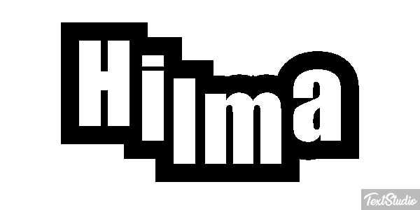 Hilma Text effect