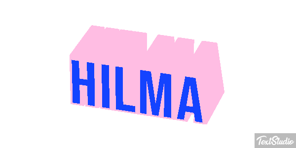 Hilma Text effect