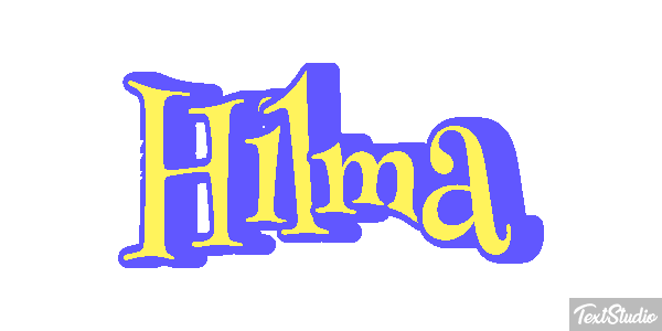 Hilma Text effect