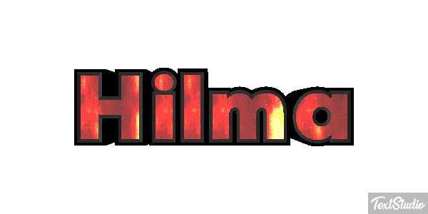 Hilma Text effect
