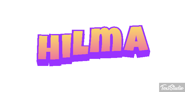 Hilma Text effect