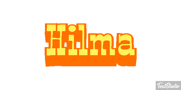 Hilma Text effect