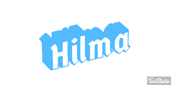 Hilma Text effect