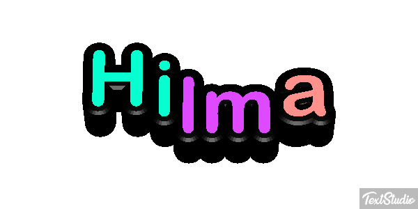 Hilma Text effect