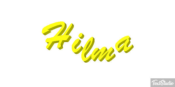 Hilma Text effect
