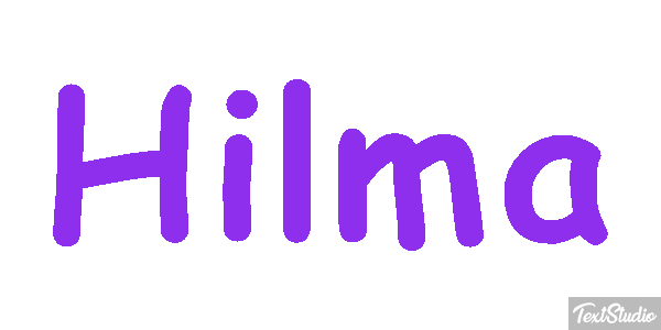 Hilma Text effect