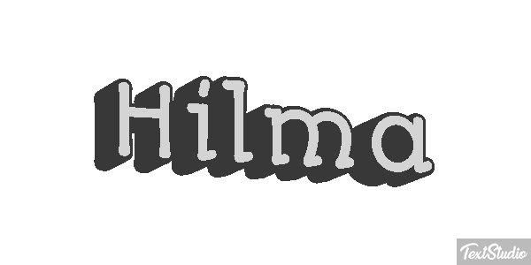 Hilma Text effect